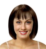 sleek medium bob