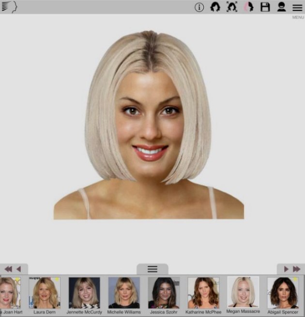 Hairstyles simulator